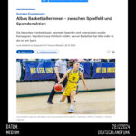 Deutschlandfunk – Albas Basketballerinnen Spendenaktion